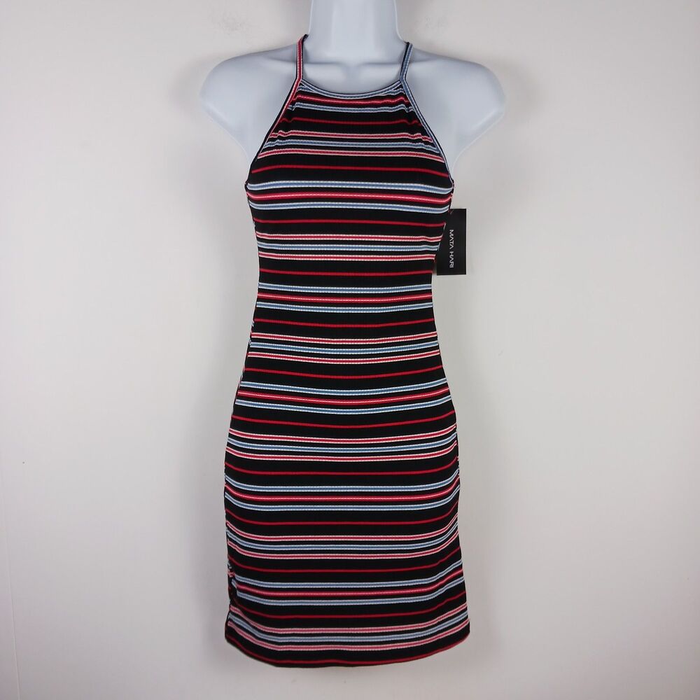 Ambiance Tank Dress Size S Striped New